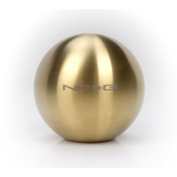 NRG ball type shift knob weighted, gold
