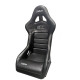 Sport seats with FIA approval FIA sport seat MIRCO GT Vynil Black | races-shop.com
