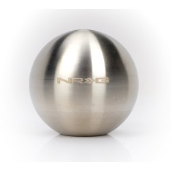 NRG ball type shift knob weighted, silver