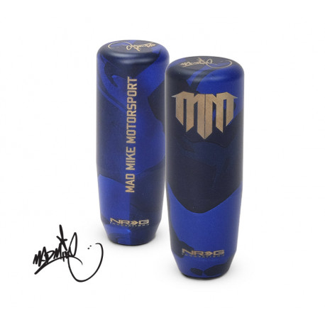 Shifter knobs NRG weighted universal short shifter knob, blue/camo Mad Mike Signature | races-shop.com