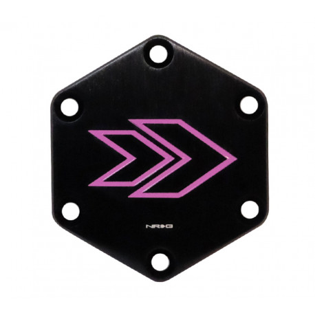 Steering wheel accessories NRG Horn Delete Button (Arrow) - Purple | races-shop.com