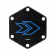 NRG Horn Delete Button (Arrow) - Black/Blue