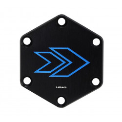 NRG Horn Delete Button (Arrow) - Black/Blue