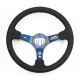 steering wheels NRG Reinforced 3-spoke alcantara Steering Wheel | races-shop.com