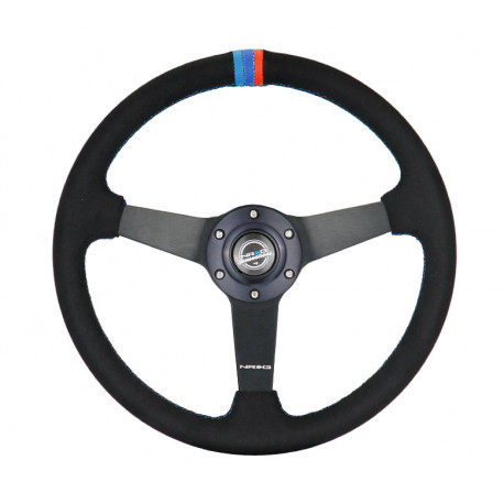 steering wheels NRG Sport 3-spoke alcantara Steering Wheel (350mm) M3-Style | races-shop.com