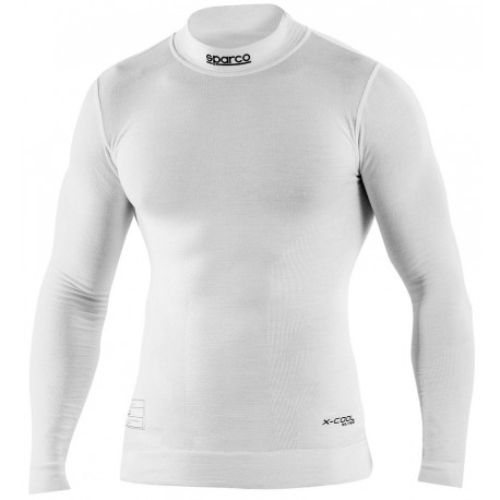 Underwear FIA fireproof long sleeve top SPARCO RW-10 SHIELD PRO, white | races-shop.com