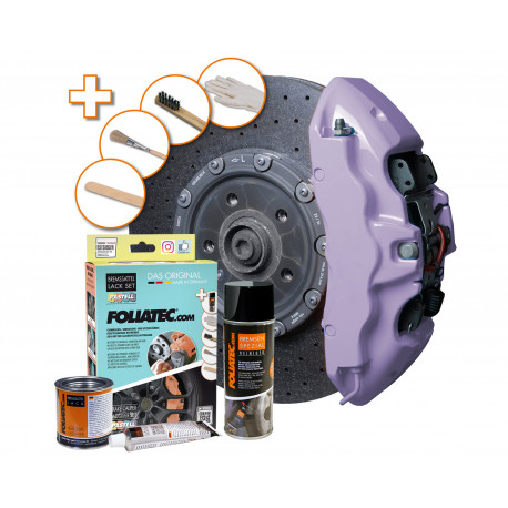 Brake Caliper Paint Foliatec brake caliper lacquer - set, soft violet | races-shop.com