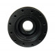 Universal quick release steering wheel hubs NRG SFI ball bearing quick release, matt black with black ring | races-shop.com