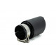 With one outlet Exhaust tip RACES CARBON 89mm, input 63.5mm - Matt | races-shop.com