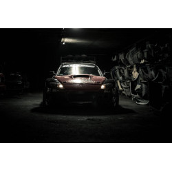 RACES FRP Vented Bonnet for Mazda RX-8
