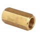 Couplings, reductions female to female Straight brake pipe reduction from M10x1,25 to M10x1, brass | races-shop.com