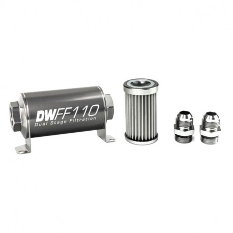 Externé Deatschwerks FF110 5 Micron (-10 AN) Universal fuel filter | races-shop.com