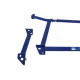Strutbars Strut bar front lower - LANCER EVO 7-9 BLUE | races-shop.com