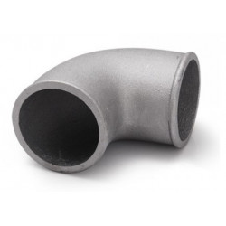 Aluminium pipe - elbow 90°, 51mm (2"), short