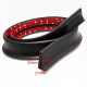 Body kit and visual accessories RACES universal front splitter 1,5m, black | races-shop.com