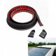 Body kit and visual accessories RACES universal front splitter 1,5m, black | races-shop.com