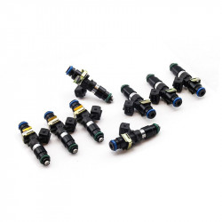 Set of 8 Deatschwerks 1200 cc/min injectors for Ford Mustang V8 4.6 & 5.0L (05-17)