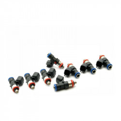 Set of 8 Deatschwerks 680 cc/min injectors for Cadillac CTS V 6.2L LSA (09-15)