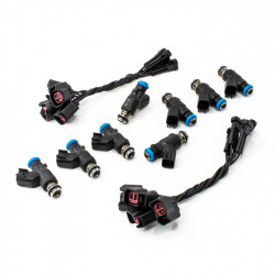 Set of 8 Deatschwerks 760 cc/min injectors for Chevrolet Silverado (00-13)