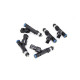 For a specific vehicle Set of 5 Deatschwerks 650 cc/min injectors for Volvo C30 T5 (2007+) | races-shop.com