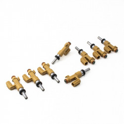 Set of 8 Deatschwerks 650 cc/min injectors for Toyota Tundra V8 (07-15)