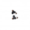 Set of 2 Deatschwerks 440 cc/min injectors for Arctic Cat Wildcat 700 &1000 (12-16)