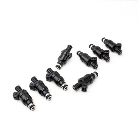 Universal Set of 8 Deatschwerks Top Feed Universal Injectors Ø14 | 1200 cc/min | races-shop.com