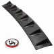 Body kit and visual accessories RACES Universal 7 wing rear diffuser - Black | races-shop.com