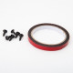 Body kit and visual accessories RACES universal rear diffuser, black | races-shop.com
