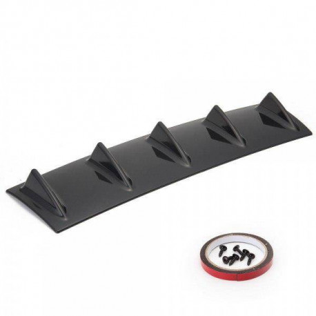 Body kit and visual accessories RACES universal rear diffuser, black | races-shop.com
