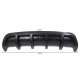 Body kit and visual accessories RACES universal rear diffuser, black | races-shop.com