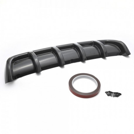 Body kit and visual accessories RACES universal rear diffuser, carbon | races-shop.com