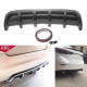 Body kit and visual accessories RACES universal rear diffuser, carbon | races-shop.com