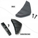Body kit and visual accessories RACES universal rear diffuser, black | races-shop.com