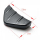 Body kit and visual accessories RACES universal rear diffuser, black | races-shop.com