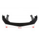 Body kit and visual accessories RACES Universal front bumper lip kit with side splitter (sharp/flat) - Black | races-shop.com