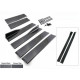 Body kit and visual accessories RACES universal side skirts, black | races-shop.com