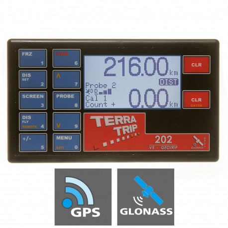Tripmeters Terratrip 202 GeoTrip with GPS and GLONASS V5 | races-shop.com