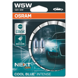 Osram signal lamps COOL BLUE INTENSE (NEXT GEN) W5W (2pcs)