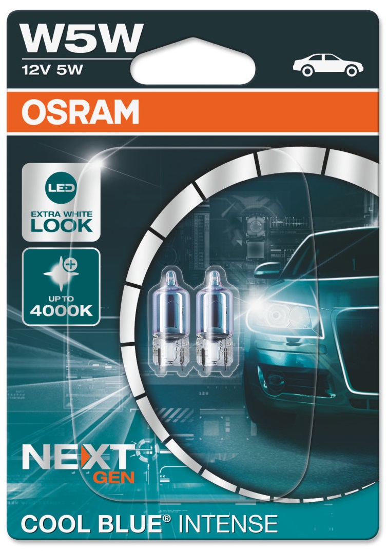 Osram signal lamps COOL BLUE INTENSE (NEXT GEN) W5W (2pcs)