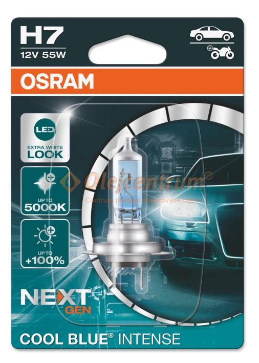 Egenskab med undtagelse af Sanders Osram halogen headlight lamps COOL BLUE INTENSE (NEXT GEN) H7 (1pcs) |  races-shop.com