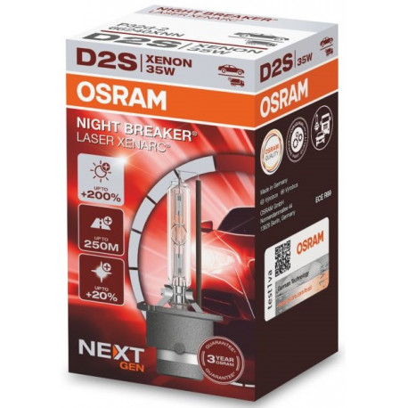 Osram xenon headlight lamps XENARC NIGHT BREAKER LASER (NEXT GEN