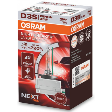 Bulbs and xenon lights Osram xenon headlight lamps XENARC NIGHT BREAKER LASER (NEXT GEN) D3S (1pcs) | races-shop.com