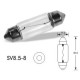 Bulbs and xenon lights ELTA VISION PRO 6V 5W car light bulb SV8.5-8 C5W (11x38mm) (1pcs) | races-shop.com