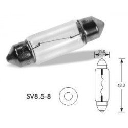 ELTA VISION PRO 12V 10W car light bulb SV8.5-8 C5W (11x42mm) (1pcs)