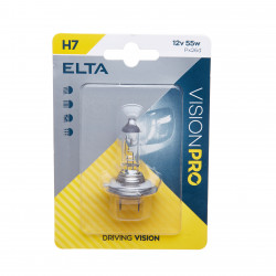 ELTA VISION PRO 12V 55W halogen headlight lamp PX26d H7 blister (1pcs)