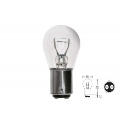 ELTA VISION PRO 12V 21/4W car light bulb Baz15d P21/4W (1pcs)