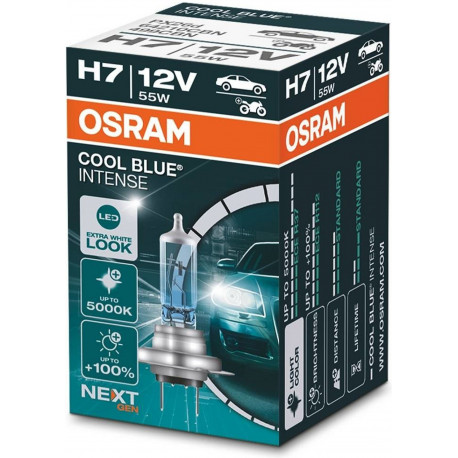 Bulbs and xenon lights Osram halogen headlight lamps COOL BLUE INTENSE (NEXT GEN) (2pcs) | races-shop.com
