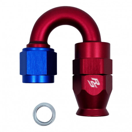 Fittings 180° PTFE Fitting AN8 180° | races-shop.com