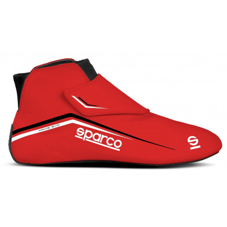 Shoes FIA race shoes Sparco PRIME EVO, red | races-shop.com
